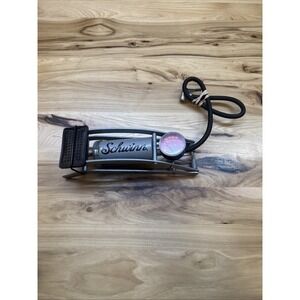 Schwinn Foot Operated Bicycle Air Pump With Gauge 100 PSI